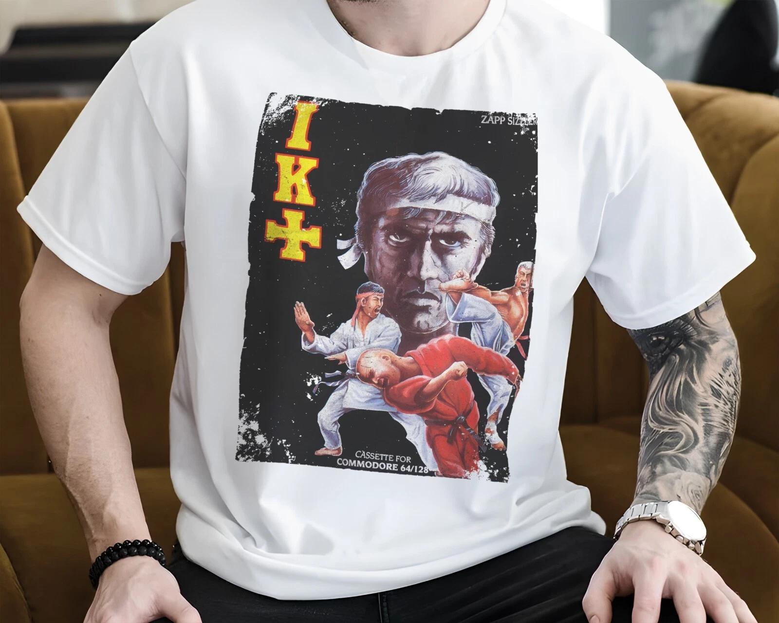 International Karate + - 8 bit C64 Game Art T-Shirt 8 Colors Sizes S-5XL 2XL