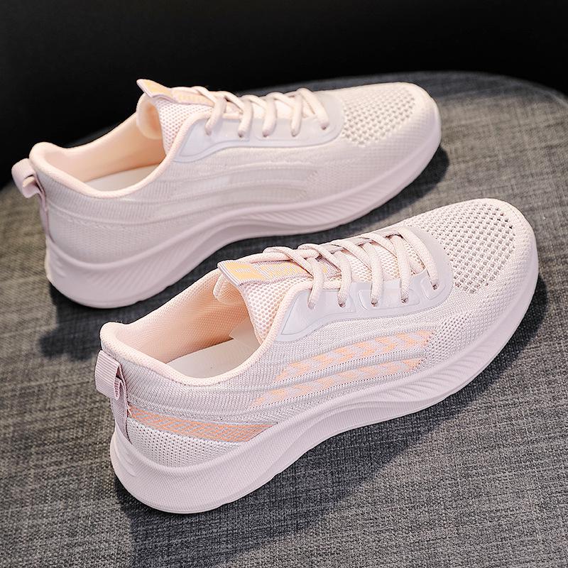 Women's Spring And Autumn New Casual Hiking Shoes Soft Soled Training Running Shoes Lightweight Mom Travel Shoes Women's Shoes