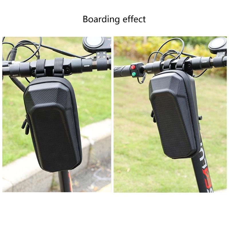 Large Capacity Electric Scooter Front Bag Waterproof Storage Bag Stable Handlebar Bag for Electric Scooter/Bike/Bicycles
