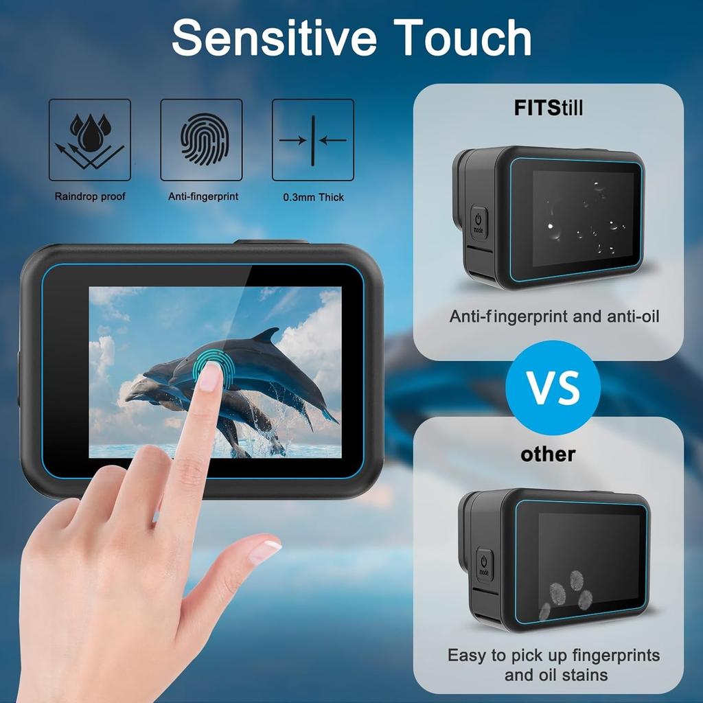 For Gopro Hero 13 Black Accessories Case Protective Housing Shell Protector Rubber Silicone Lens Cap Strap For Go Pro Hero13