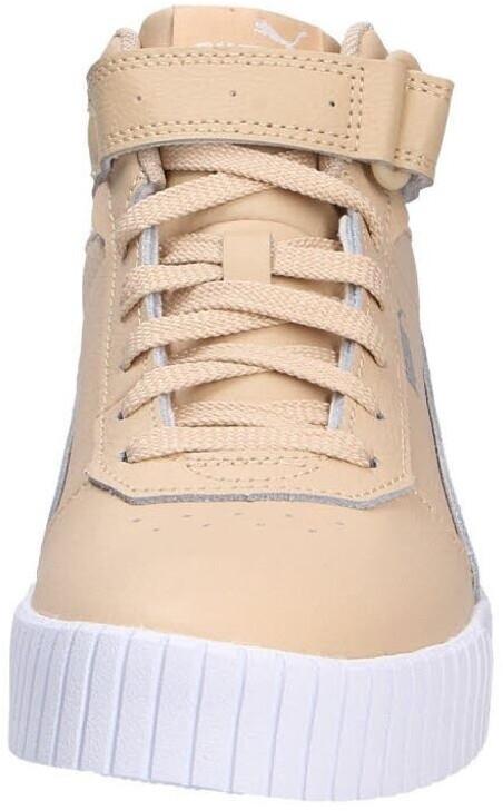 Puma Carina 2.0 Mid Women Sneakers Light Sand/light Sand/silver/white