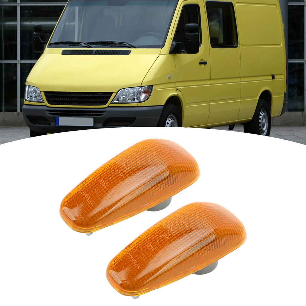 2PCS Side Marker Light 2108200921 Turn Signal Lamp Replacement for    Vaneo W414 20022005