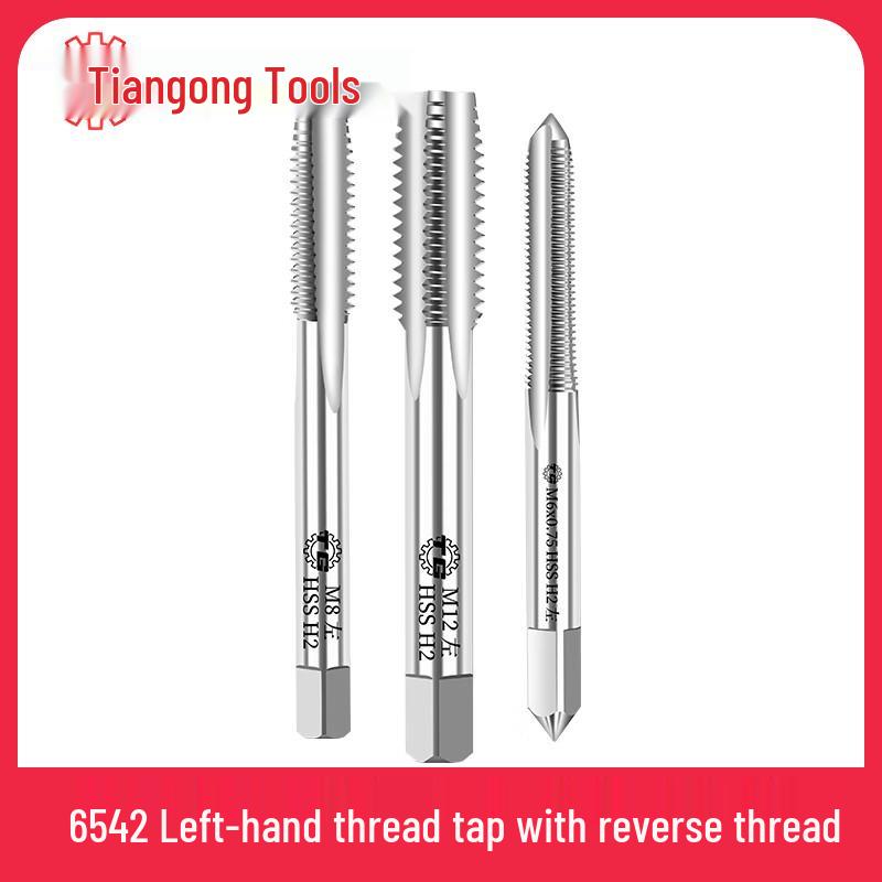 Tiangong HSS Left-Hand Reverse Machine Tap M10*1.25