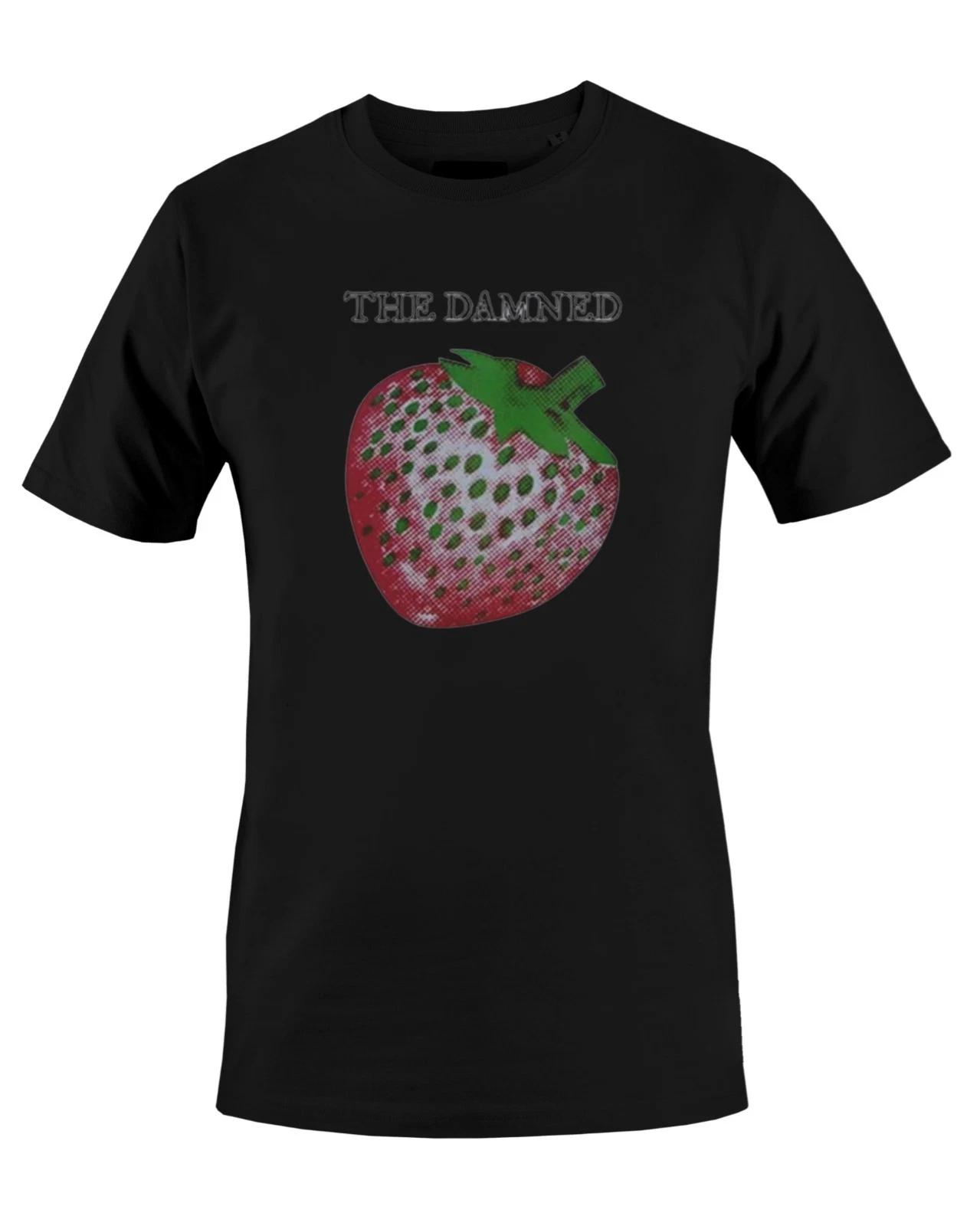 The Damned Strawberries Punk Rock Retro Unisex Mens T-Shirt S M L XL 2 3 4 XL L