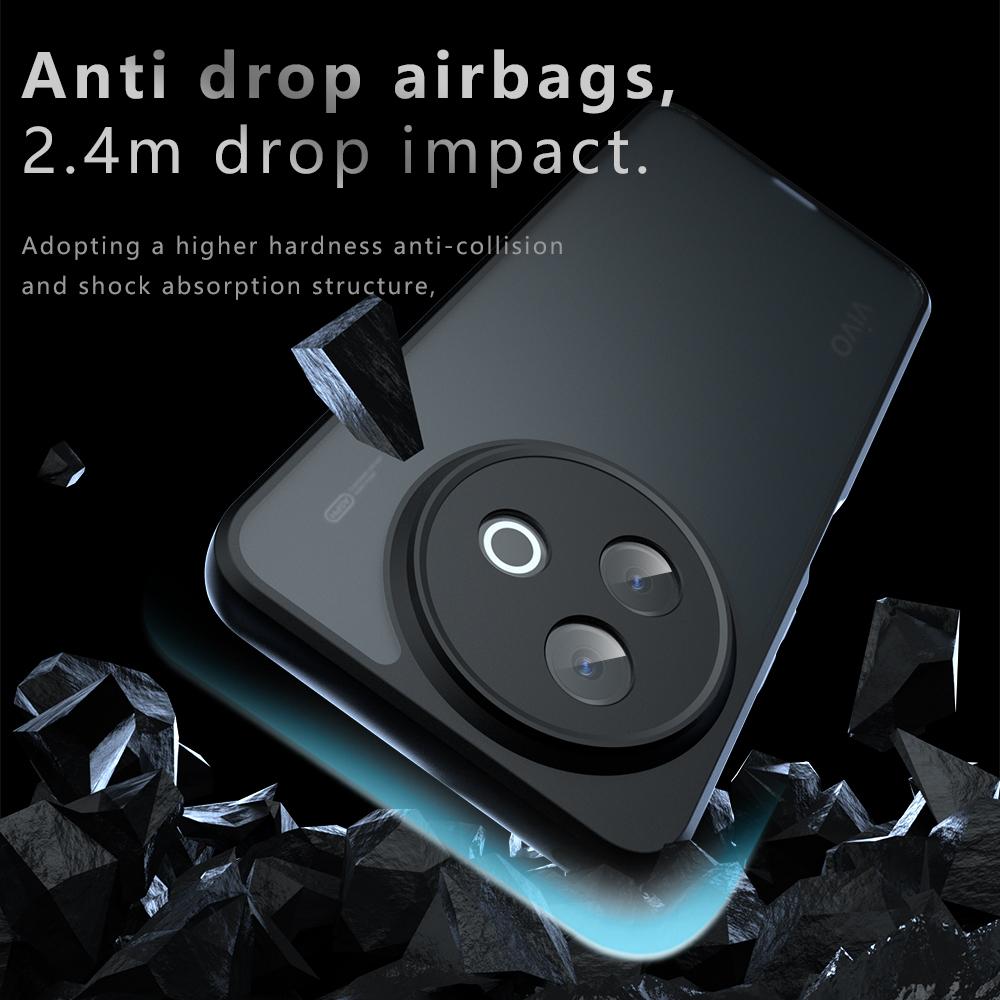 Cover for VIVO Y39 5G Case Ultra Thin Matte Translucent & Clear Full Protection Funda for VIVO Y39 5G Capa