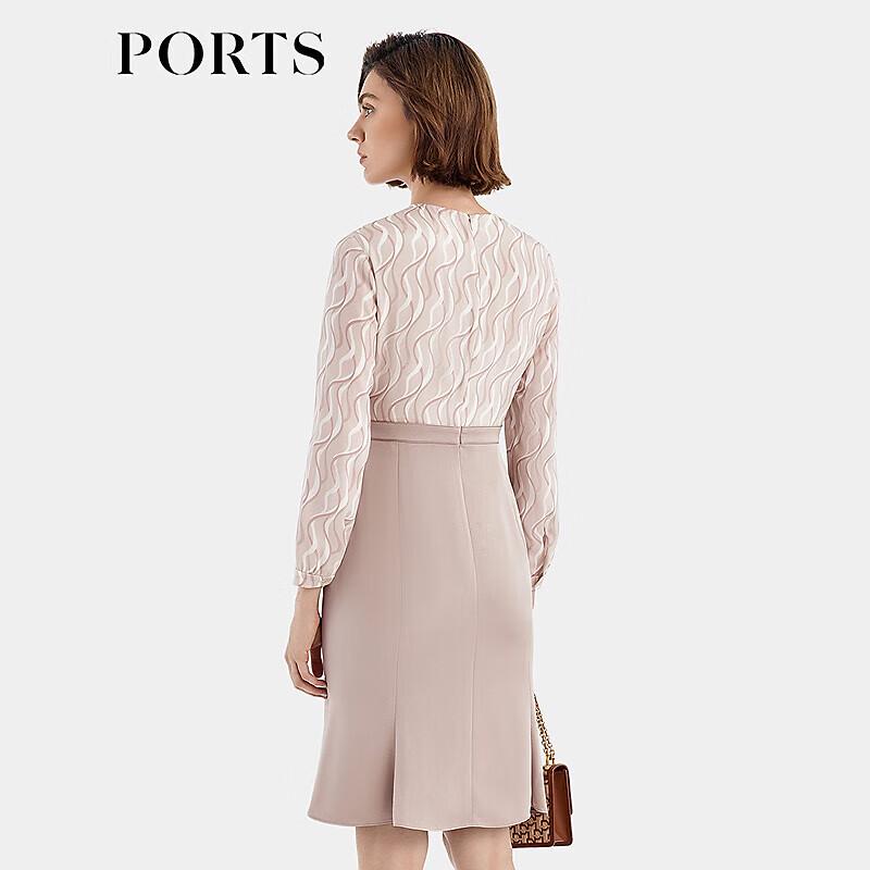 PORTS Women's 2022 Autumn/Winter V-Neck Dress