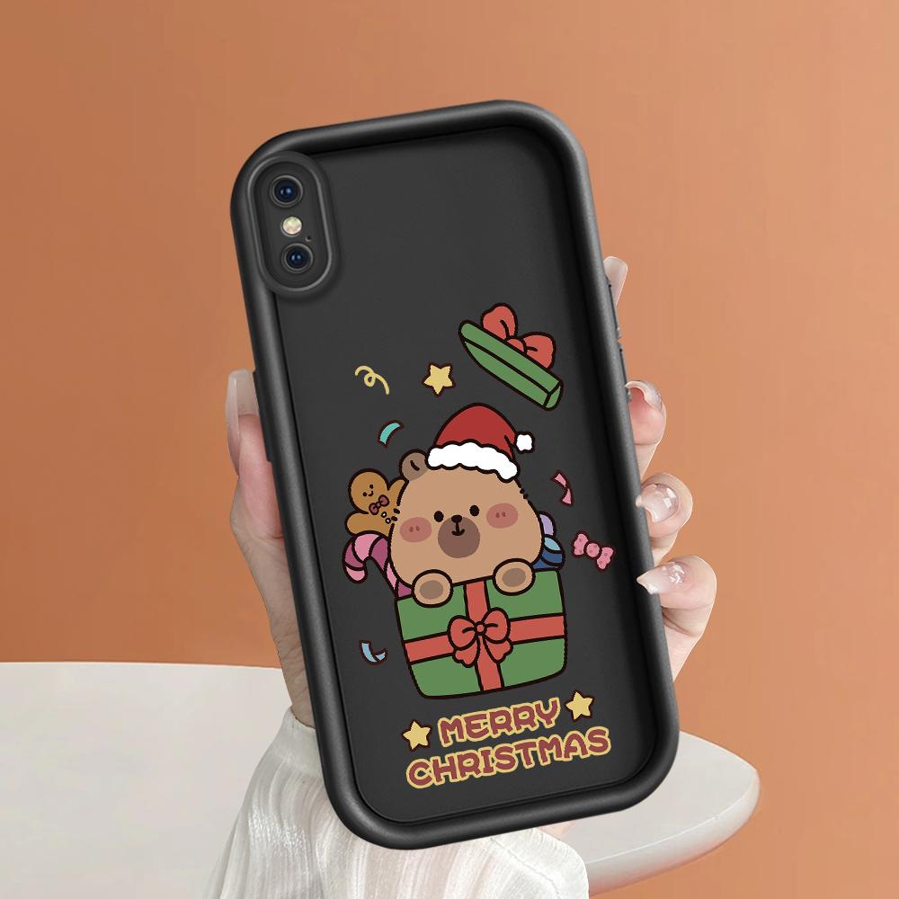 Cute KAPIBARA Soft Phone Casing for Realme OPPO Reno VIVO Infinix Tecno Oneplus Full Cover Camera Shockproof Protection Rubber Case Cover