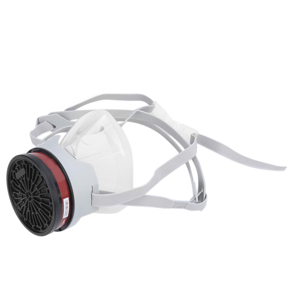 HalfFace Guard Gas Defense with No.3 Filter Box Silicone Portable for Personal Protection