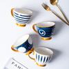 Coffee Mugs Ocean Wind Hand Kneading Ceramic Milk Cup Blue & White Eco Friendly Mugs Coffee Cups Tumbler Cup Kawaii Mug Cute Cup