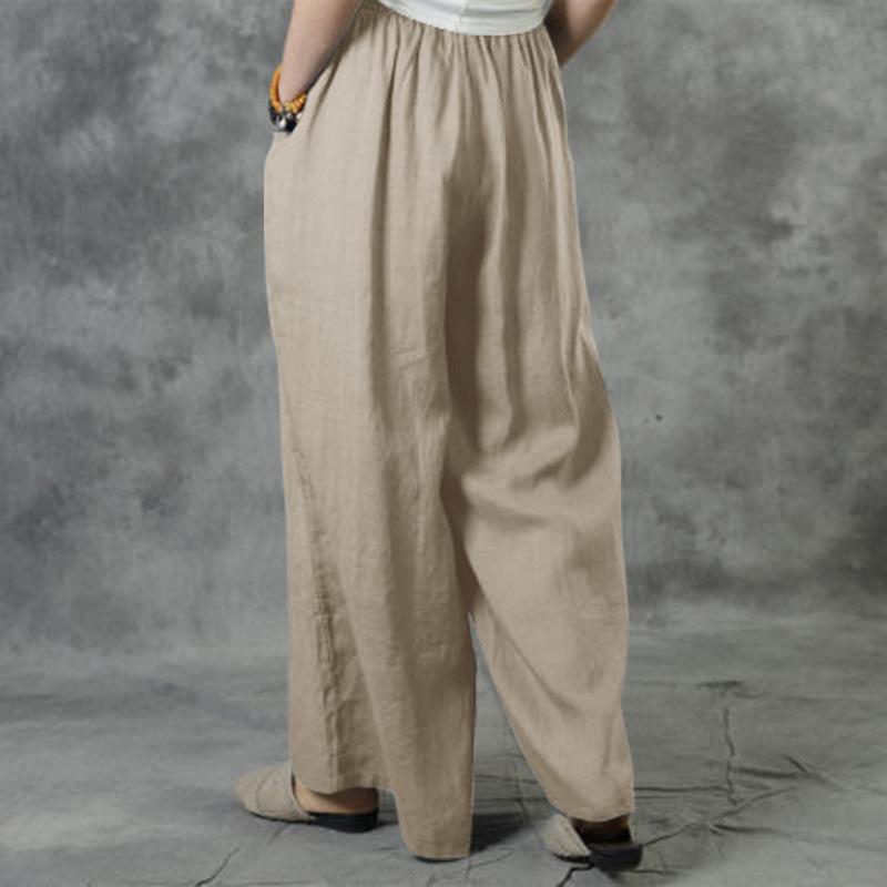Women's Large Size Loose Casual Pants Female