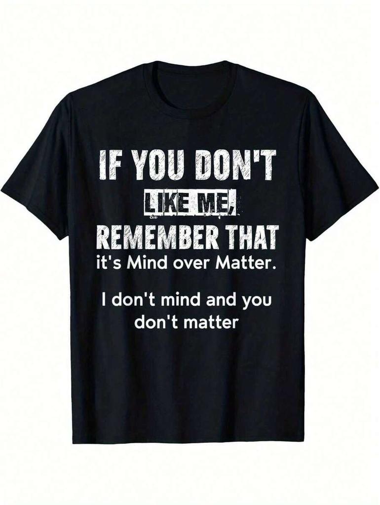Unisex T-shirt with the "Willpower Over Material Things" Design