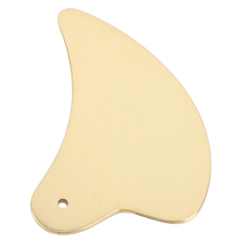 Gua Sha Facial Tool Copper Facial Scraping Massage Tool Promote Circulation Face Guasha Board Portable Face Scraping Plate for Face Lifing