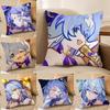 H-Honkai Star Rail Game ROBIN Pillow Case Silky Elegant Comfort Sofa Bed Invisible Zipper