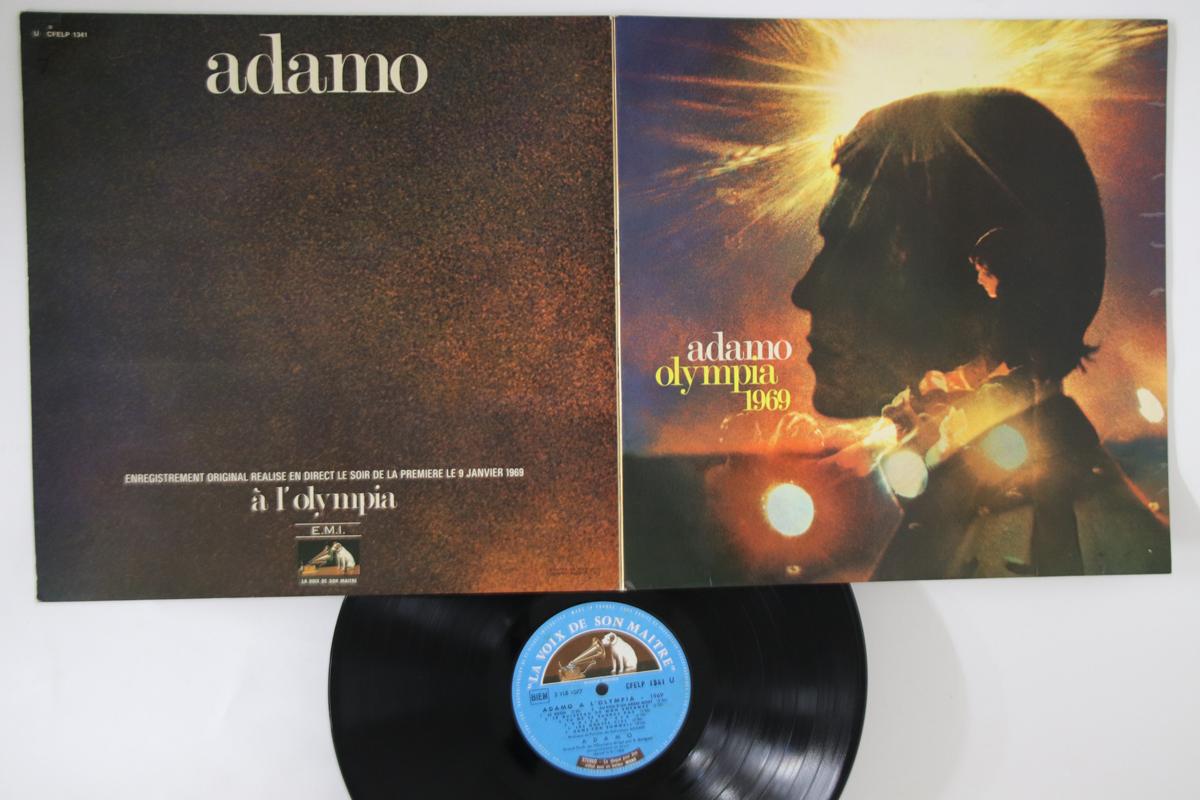 

LP Record ADAMO - Olympia 1969 CFLELP1341 LA VOIX DE SON France Pop Used