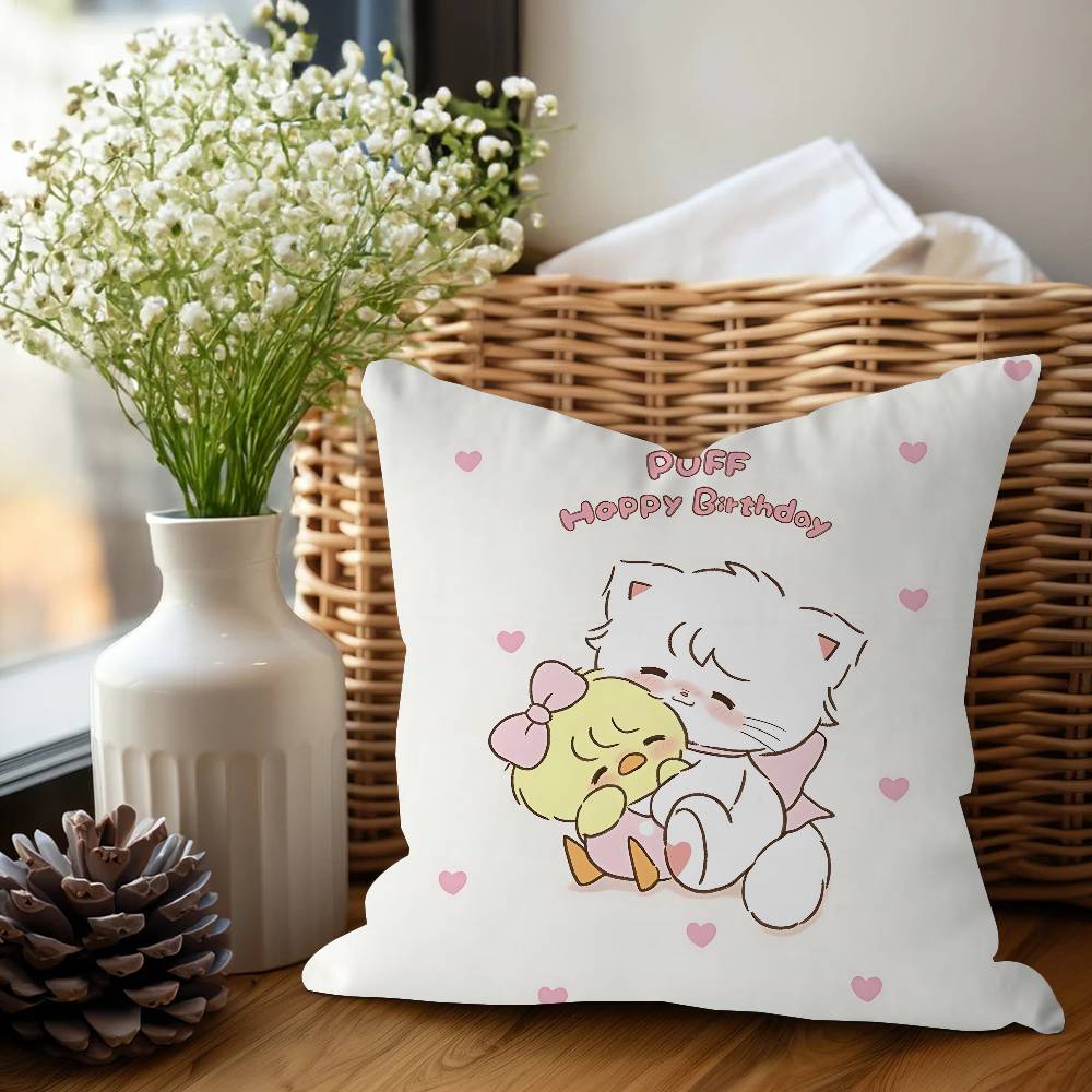 M-Mikko Cute Cushion Cover 30x50 Polyester Sofa Cushions Decorative Throw Pillows Home Decoration Pillowcover