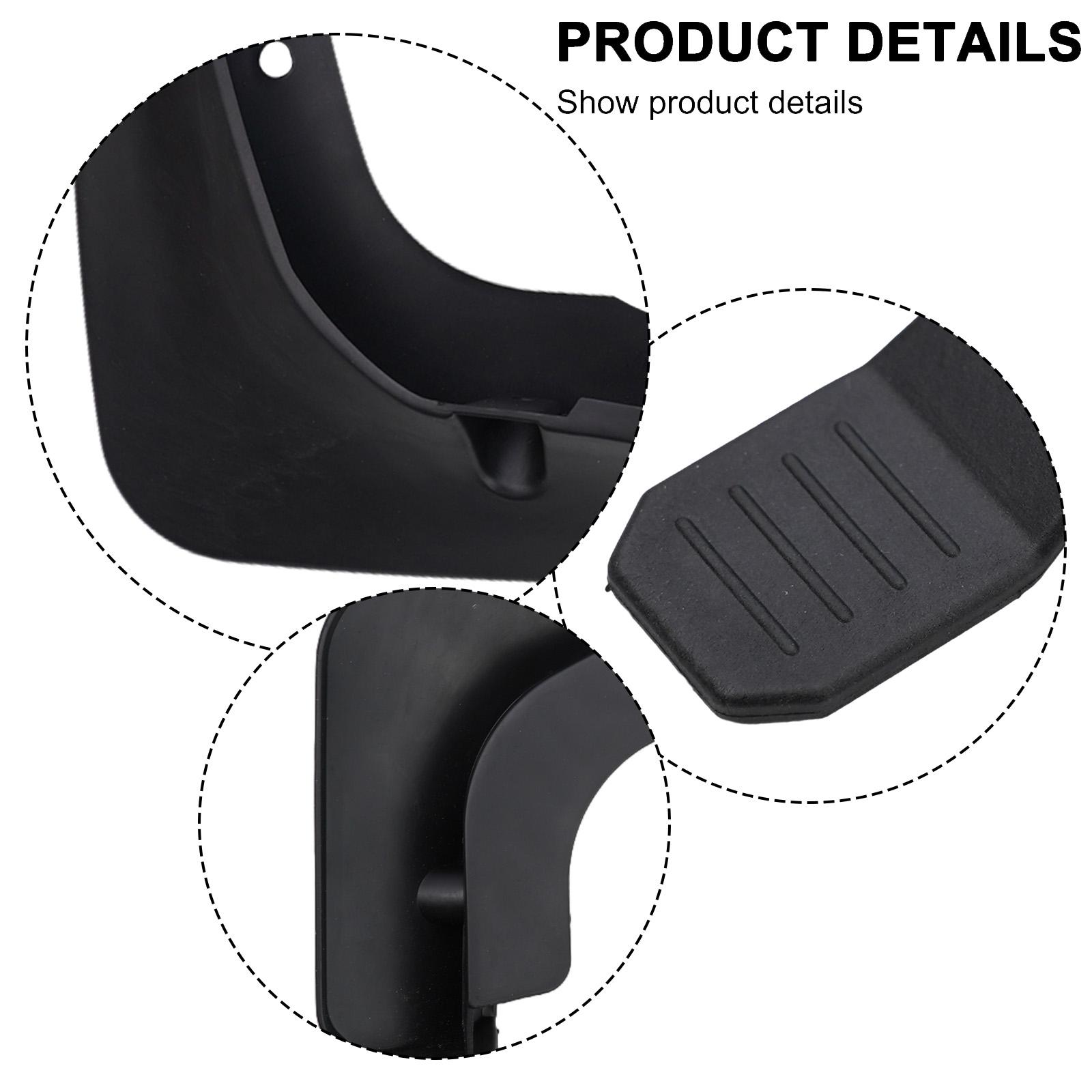 4pcs Mudguard Auto Accessories Black Fashion Design