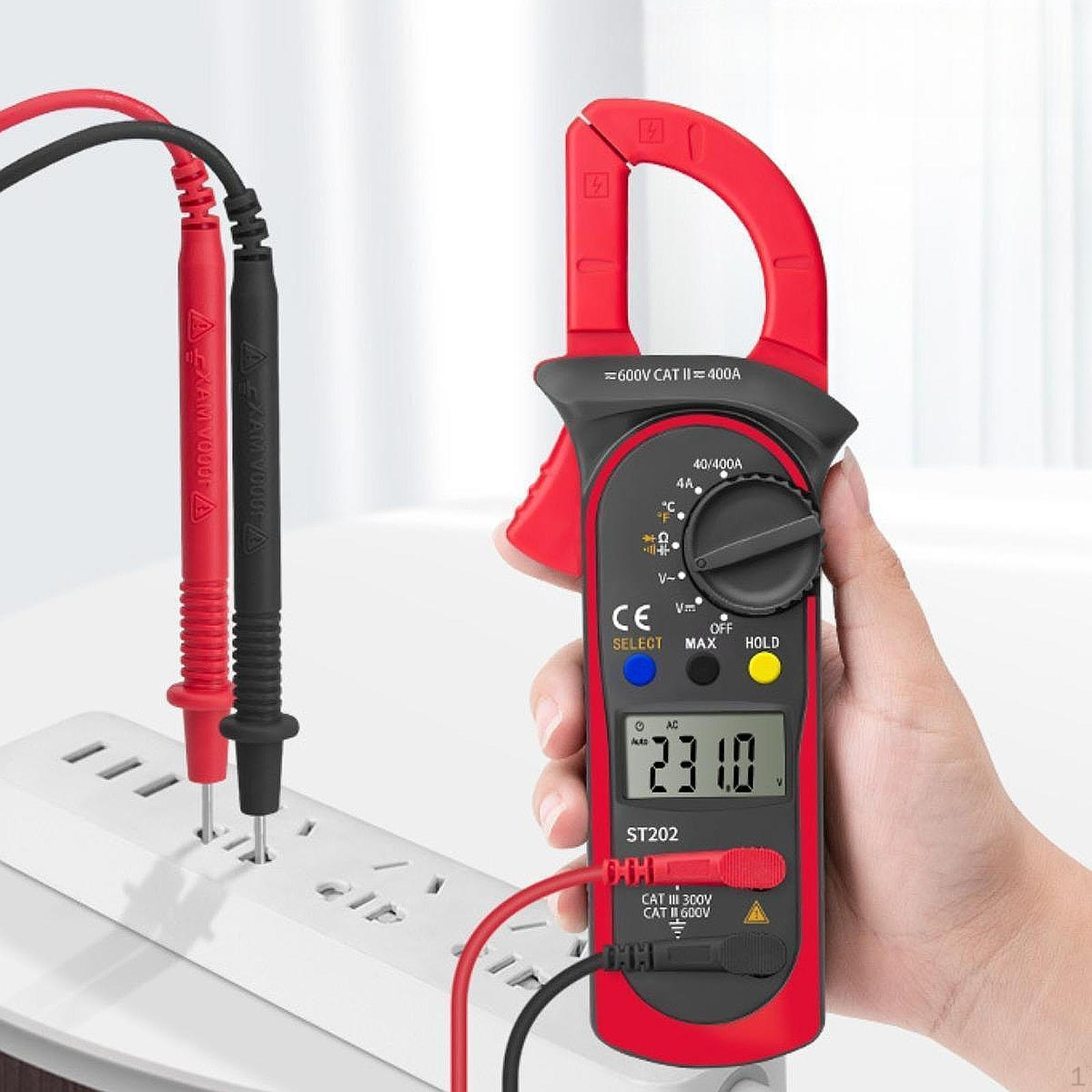 

Цифрові кліщі Мультиметр Багатофункціональний амперметр Тестер опору Вольт Ампер для