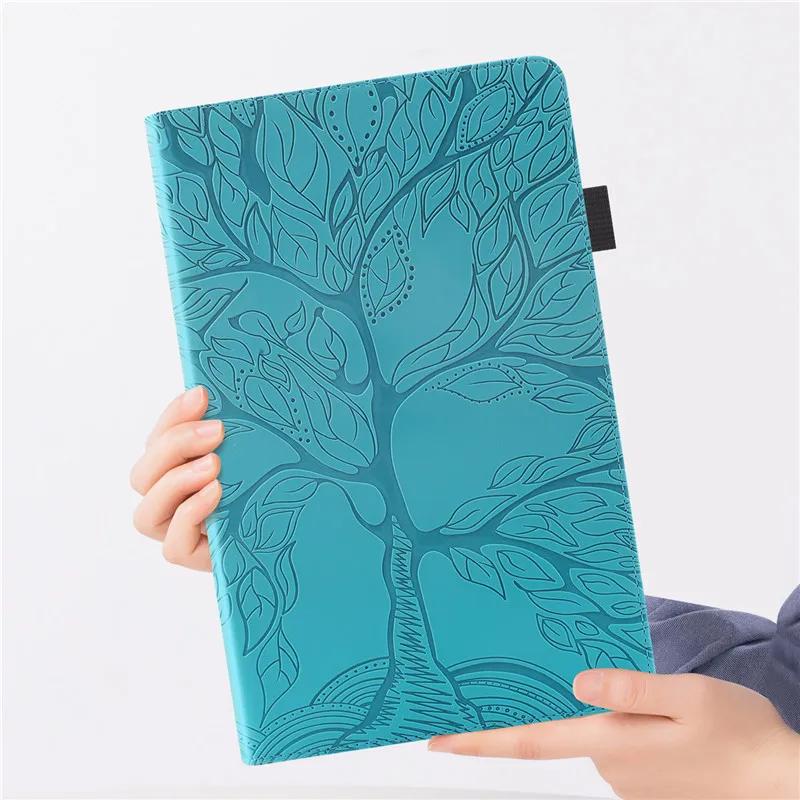 Funda For Redmi Pad Pro Case 12.1 Inch Emboss Tree PU Leather Flip Cover for Capa Poco Pad Xiaomi Redmi Pad Pro Case Coque 12.1"