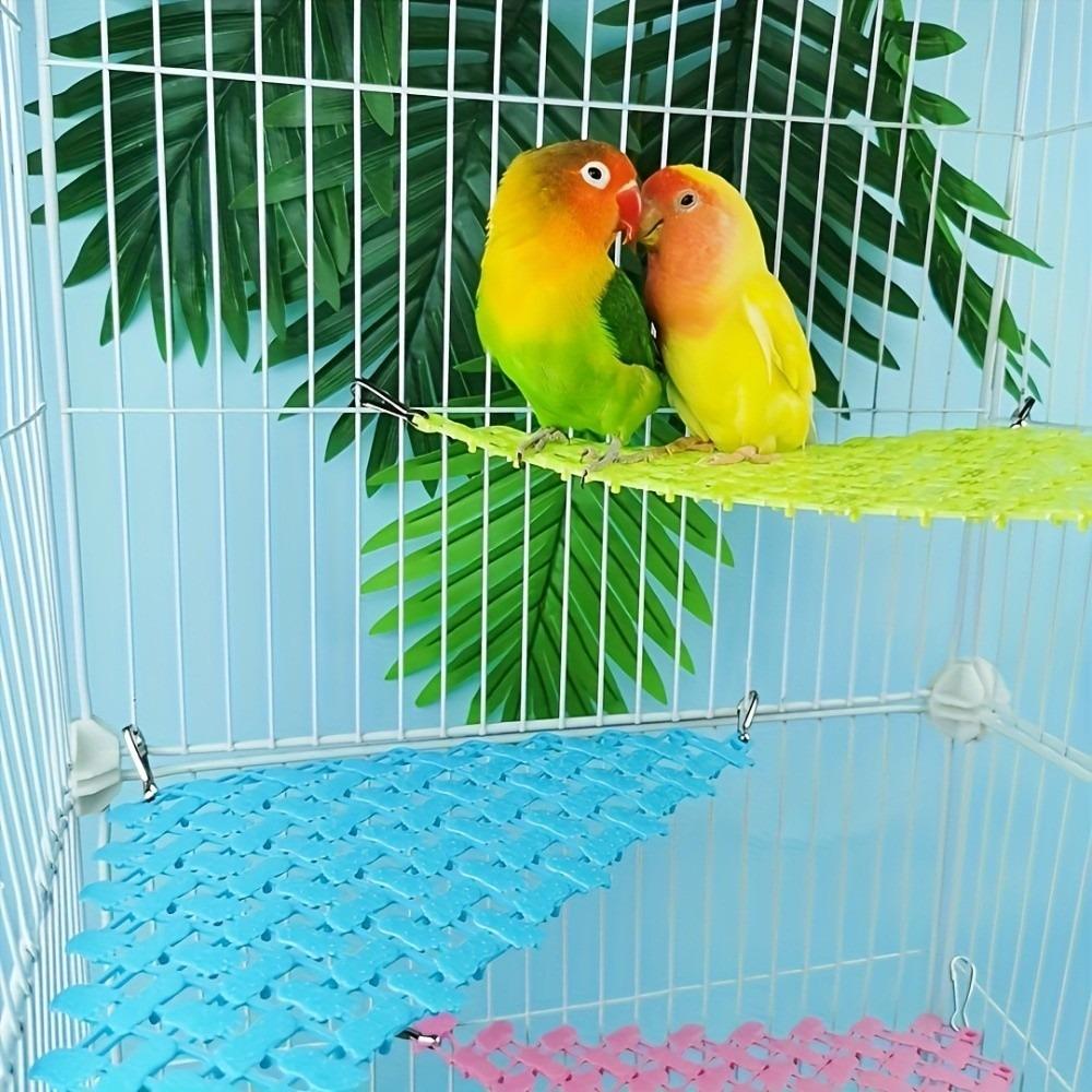 Atmungsaktive Papageien-Hängematten mit Haken Vogelkäfig-Zubehör Kleintier-Unterhaltung