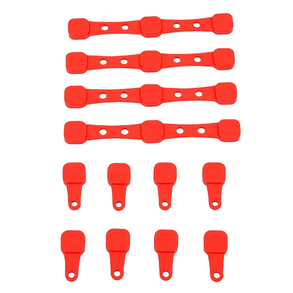 4 Pack Fryer Magnet Silicone Buckle Heat Proof Fryer Liner Fixing Buckle for Holding Down Parchment Paper Liners