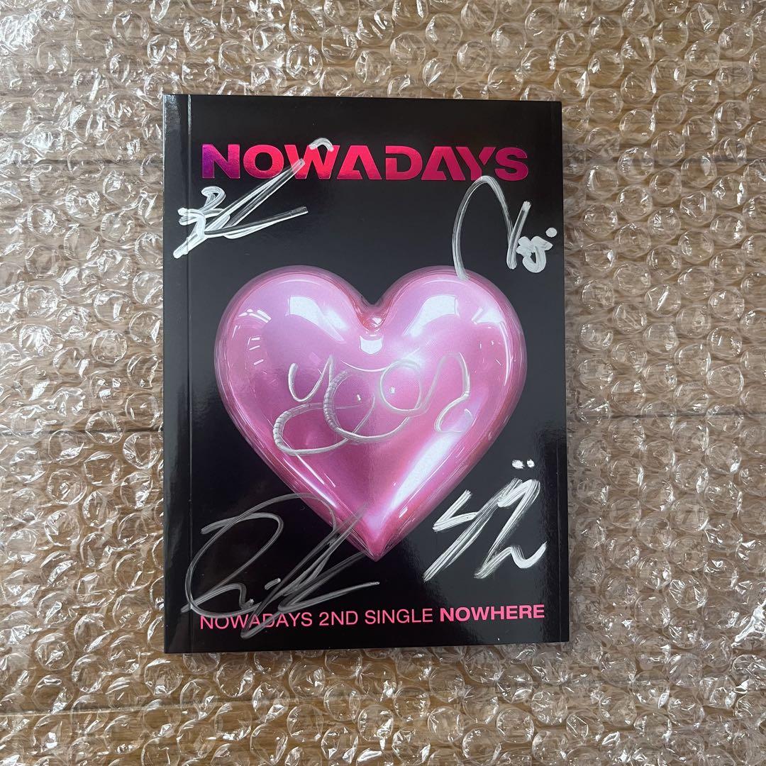

[USED] nowadays nowhere album autographed at Japan event