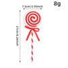 10Pcs Wholesale New colorful Christmas lollipop decoration holiday big lollipop candy Christmas tree decoration