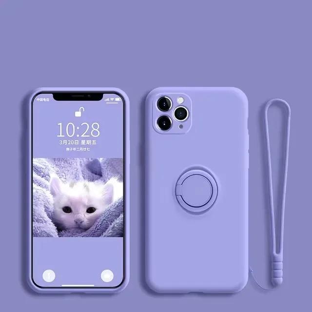 Liquid Silicone Magnetic Holder Kickstand Cover For XiaoMi Redmi 13C 4G Note 12 13 14 Pro Plus 5G Phone Case Soft