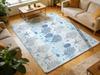 Ocean Watercolor Pattern Mat Living Room Decoration Home Sofa Non-Slip Carpet Study Bedroom Tatami Children'S Soft Floor Mat