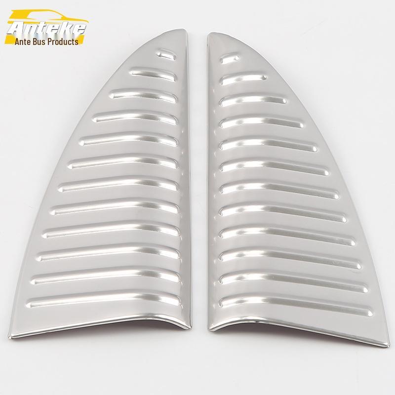 

Декоративная панель передней стойки IX35: Треугольная наклейка на стойку А из нержавеющей стали