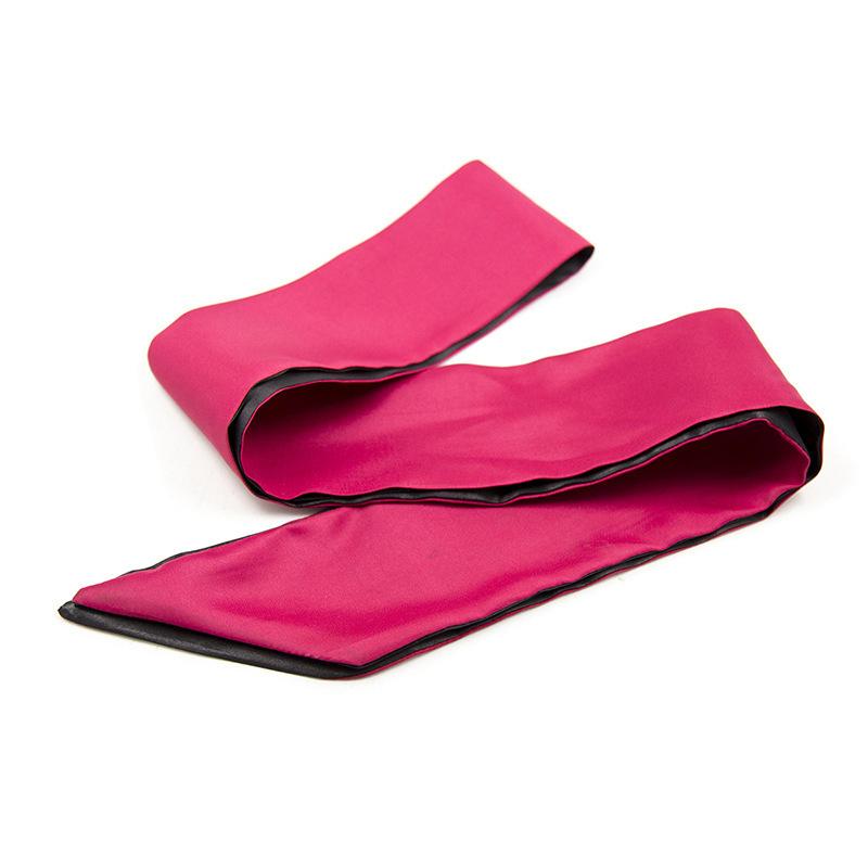 1 Pcs Eye Mask Satin Sex Cover Sleep Band Soft Tie Blindfold Bondage Sex Toy