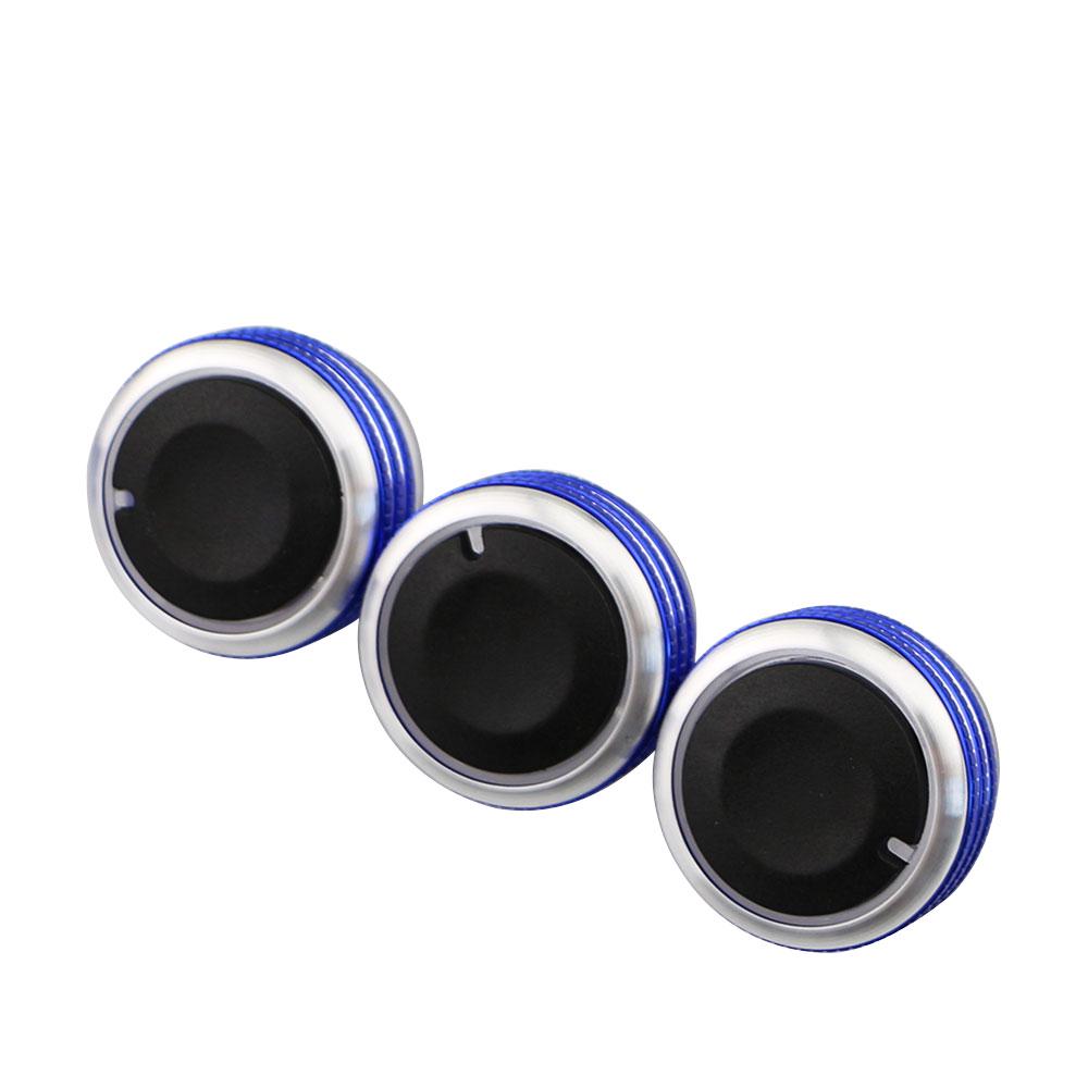 

Ручка кондиционера автомобиля из алюминиевого сплава, кнопка управления обогревателем переменного тока для Mazda 3 M3 2004-2009, интерьер upgrade blue