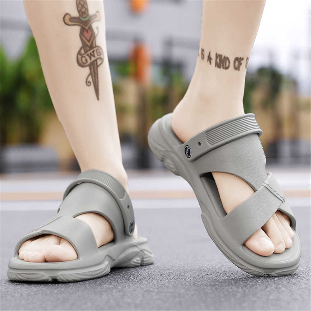 Fashion 42-43 Soft Mens Flip Flop Sandals Breathable Men's Sandal Shoes Original Boots Sneakers Sports Tenes Supplies Shooes