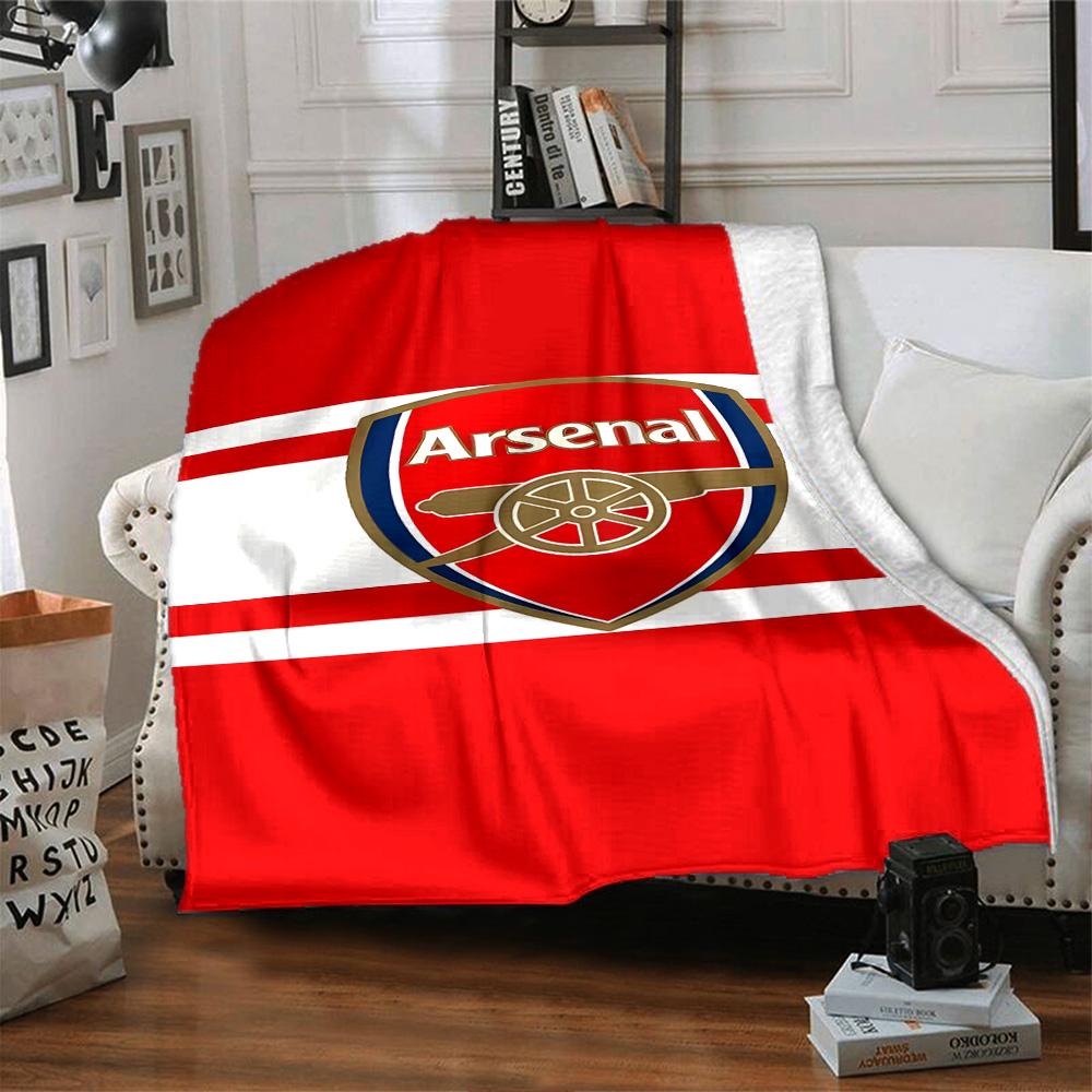 Arsenal Blanket Comfortable Suitable for Office Seaside Picnics for All Occasions Warmthful Decor Birthday Christmas Gift Blanket