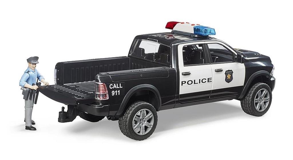 Bruder RAM Power Wagon Police Car (with Figure) BR02505