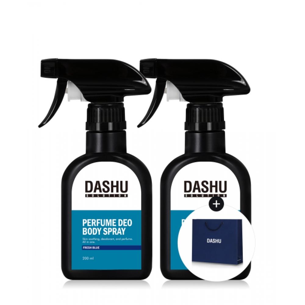 

Dashu Set Perfume Deo Body Spray 200ml Fresh Fragrance 2 + Free Dash Shopping Bag none