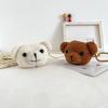 Teddy Animal Plush Bear Handbag For Girls Soft And Lightweight With Adorable Style Cartoon