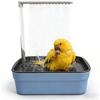 Budgie Bath, Automatic Bird Shower, Circulating Water Parrot Bath, USB Electric Parrot Shower for Parakeet, Cockatiel, Parrots & Small Medium Birds