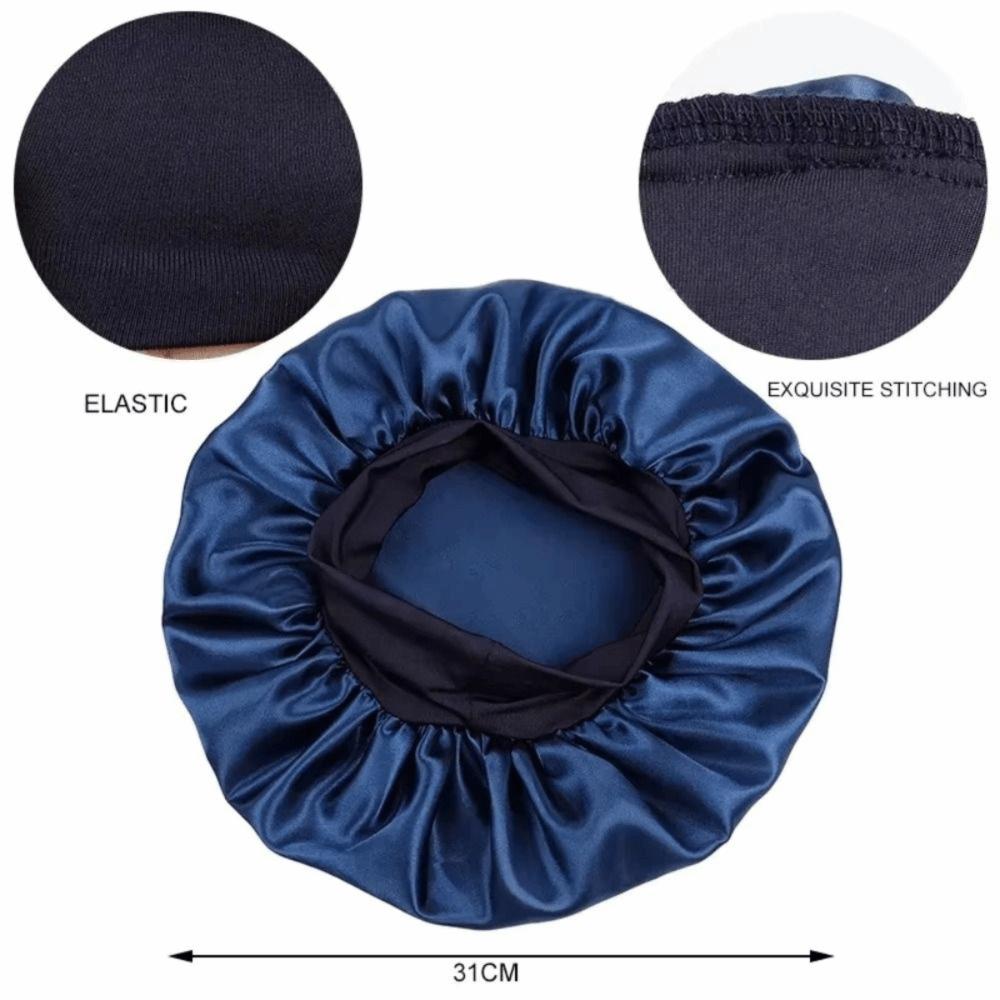 Band Cap Sleep Bonnets Elastic Hair Bonnet Fashion Sleeping Hat Hair Care