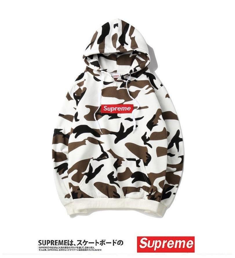 

2018 Box Fw16 Logo Sweater Hoody Brown Camo Fashion Jackets Us Seller Camo,XL
