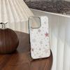 ins Polka Dot Plaid Star Phone Case for iPhone 14, iPhone 15, and iPhone 16 Pro Max