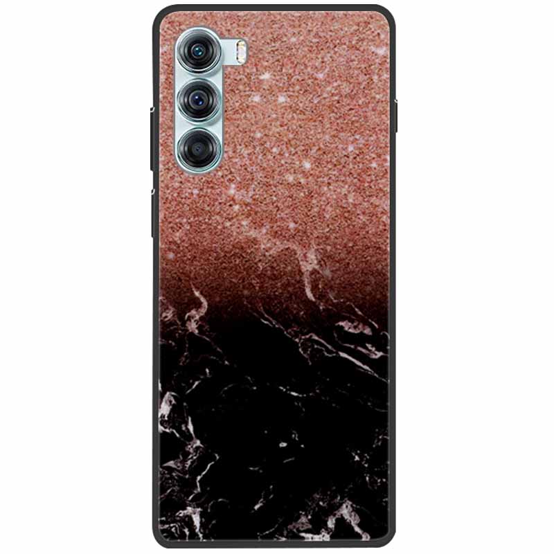 Cool Soft Cover For Moto G200 5G Case G 200 Silicone Black Protective Cases For Motorola Moto G200 5G Cover for MotoG200 Cute