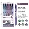 90-Color Blue Fruit Acrylic Paint Pen, 0.7mm Large Capacity Hand-Press Student Journal Marker