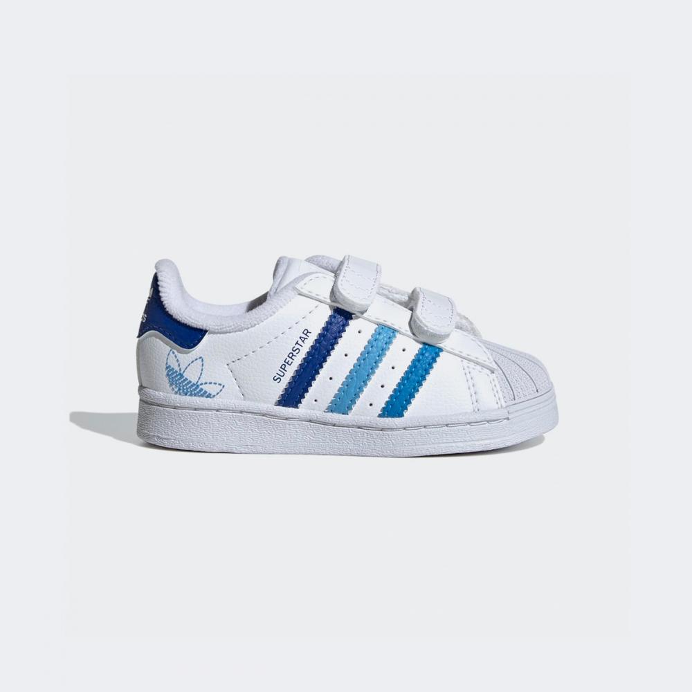 

Adidas Superstar Comfort Infant If3599 Ftwht Royblu Seblbu 140