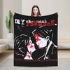 Mantas Cálidas Suaves Decorativas Banda de Rock My Chemical Romance Portada Musical Manta de Tiro Colcha de Franela Para Silla Cubierta de Cama