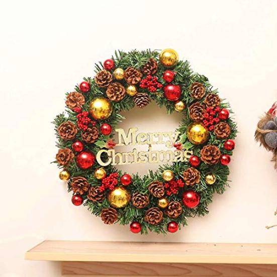 Christmas Wall with Christmas Art Good with Pine Entrance Door Christmas Tree Wedding Housewarming Moving Farewell Christmas Photography Tools Wreath,