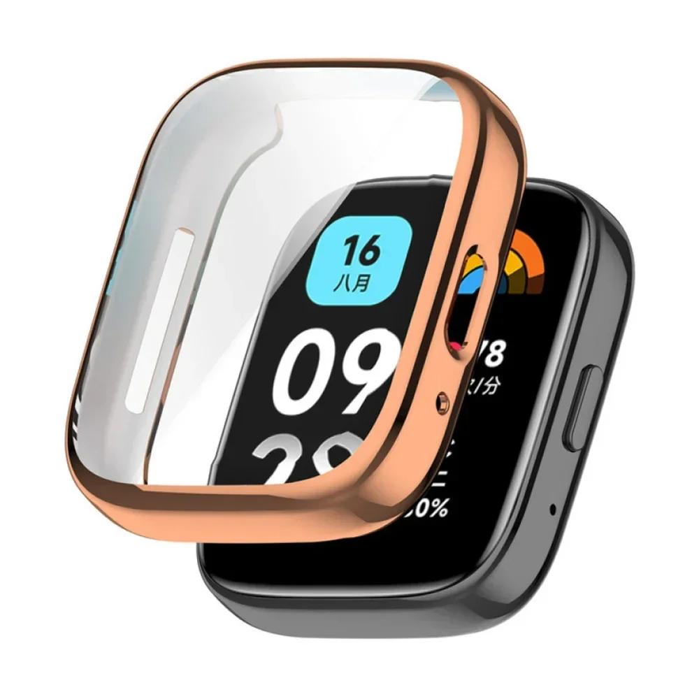 TPU Screen Protector Cover For Xiaomi Redmi Watch 5Active/Lite Smart Watchband Case Protective Shell for Xiaomi Redmi Watch 3