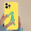 Cute SpongeBob Dolls Phone Case for iPhone 17 16 15 14 13 12 11 Pro Max Plus Soft Cover Personalized DIY