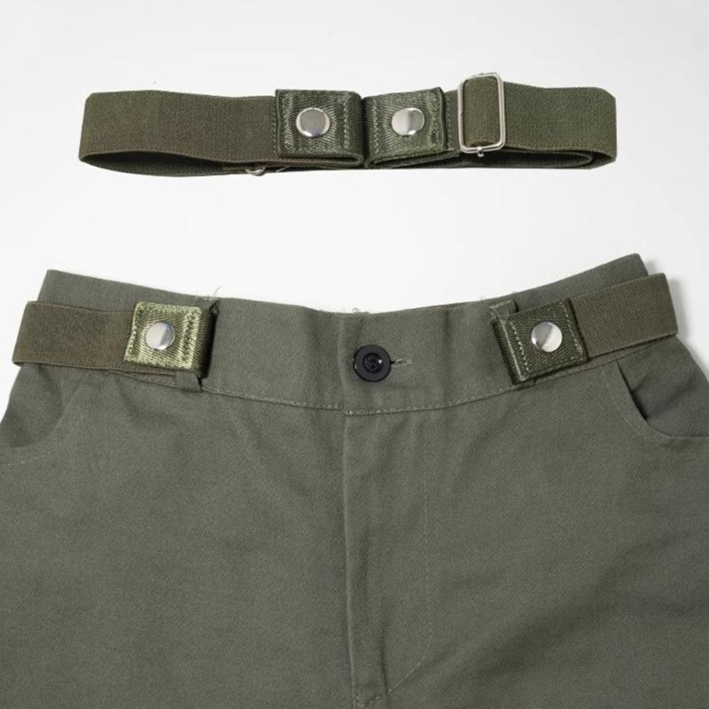 Practical Belt Snap Fastener Elastic Belt Slim Shaping Girdle Belt Adjustable Waist Belt Jeans Waiststrap for All Age