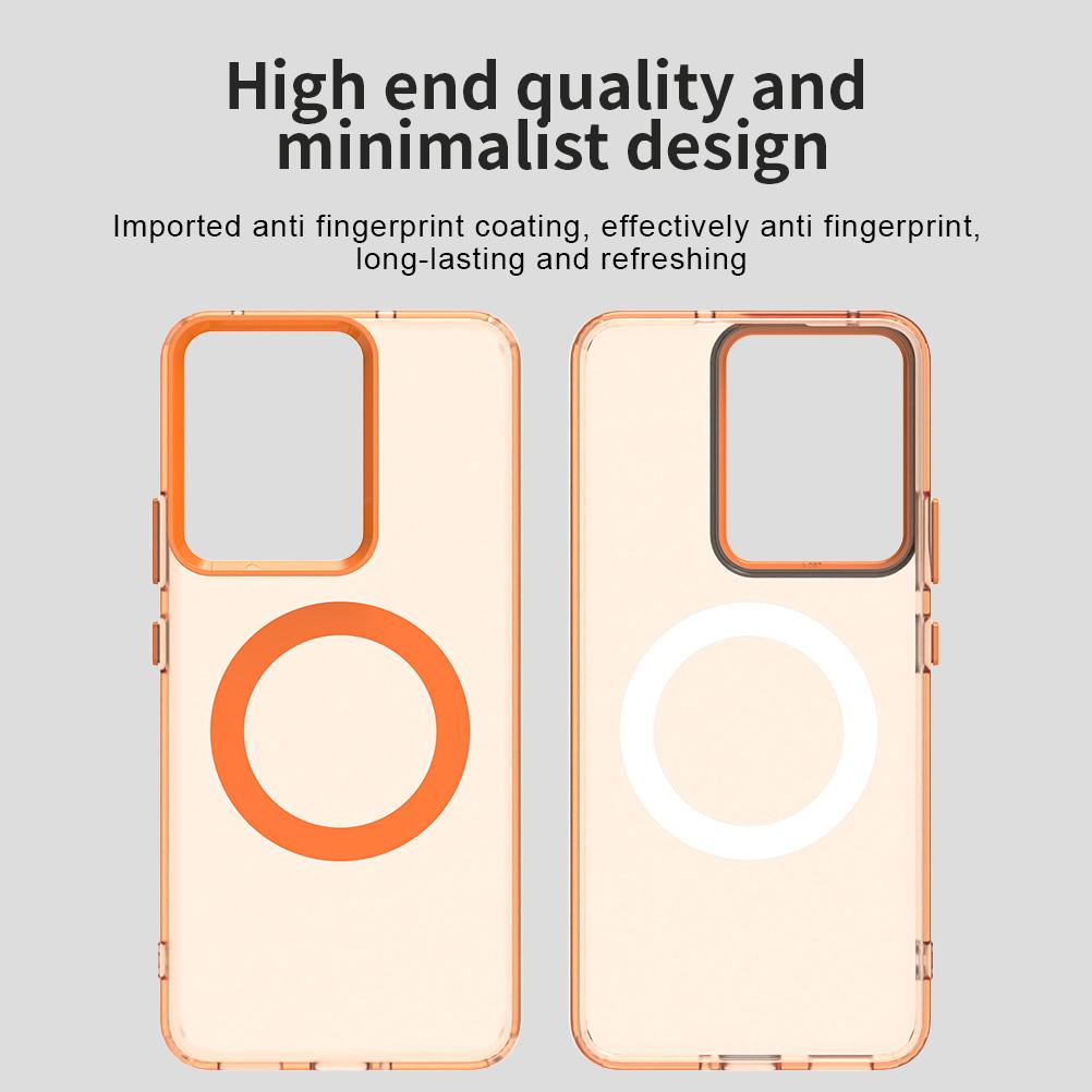 

For Realme 14 5G Case Compatible with MagSafe Anti Drop Hybrid Phone Back Cover Blue