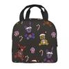 FNAF At Freddys Thermal Insulated Lunch Bag for School Portable Food Bag Thermal Cooler Food Box
